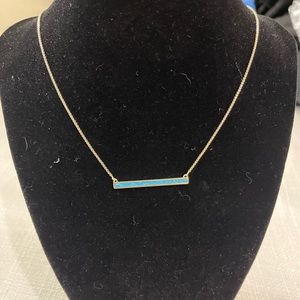 Kendra Scott turquoise shell necklace